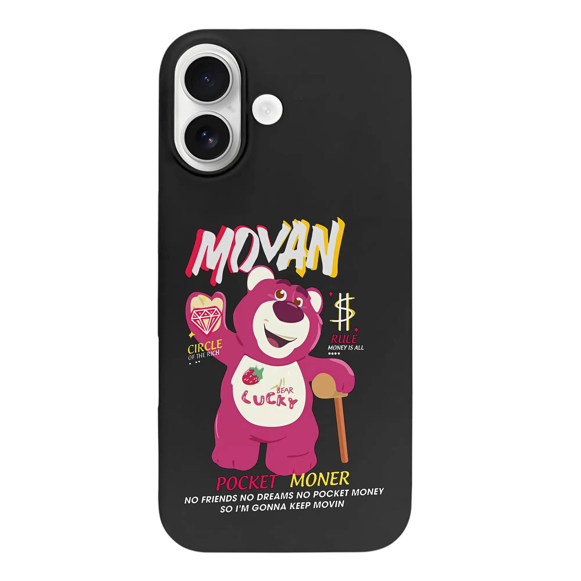 トイ・ストーリー グッズ ロッツォ・ハグベア - iPhone 17 シリーズ シリコンケース 薄型 耐衝撃 指紋防止 ソフトタッチカバー 精密フィット 傷防止 保護ケース iPhone 17/17 Air/17 Pro/17 Pro Max 対応